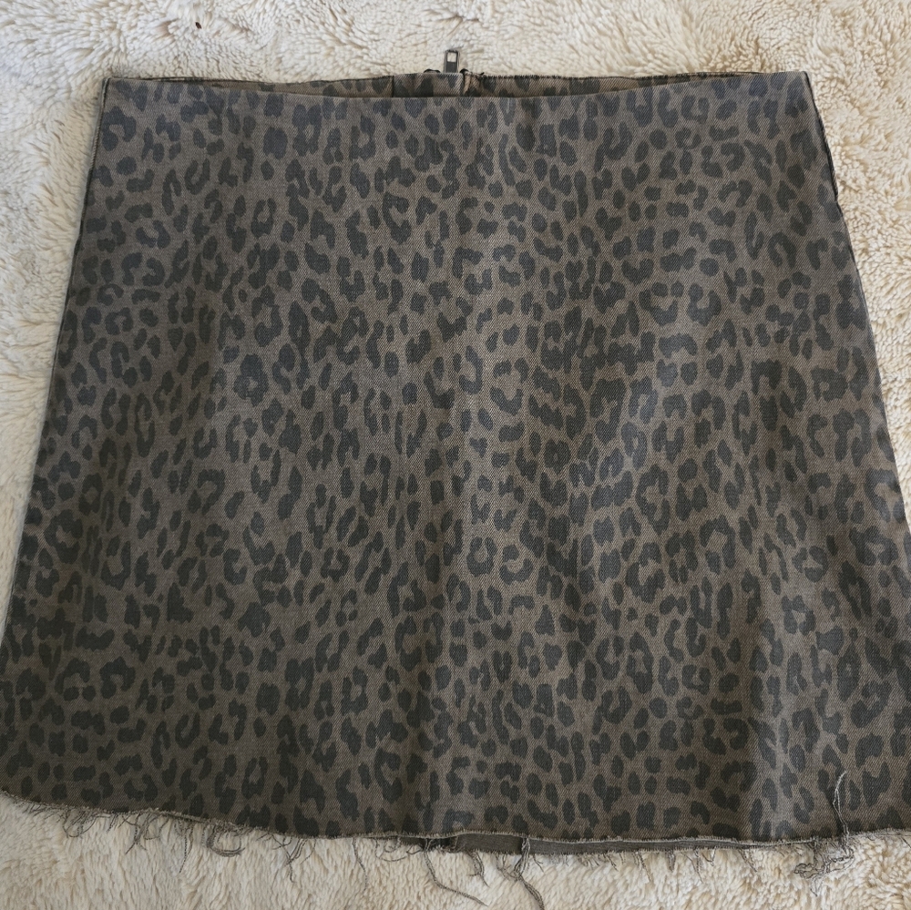 Pistola Leopard  Mini Pencil Skirt Night Out Size S